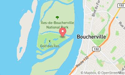 map, Golf des Iles
