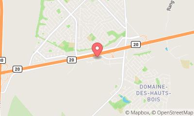 map, Hook Centre d'escalade Inc.