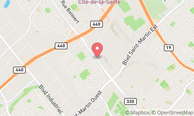 map, La Boutique Du Plongeur Ltée