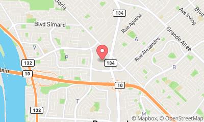 map, Décathlon Brossard