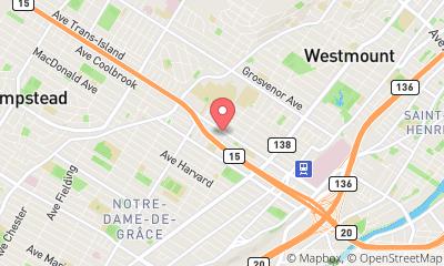 map, Notre-Dame-de-Grâce Soccer Association