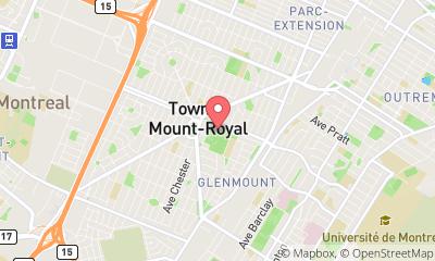 map, Town of Mount Royal Figure Skating Club