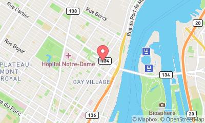 map, Metro Plus Dorion Ste-Catherine