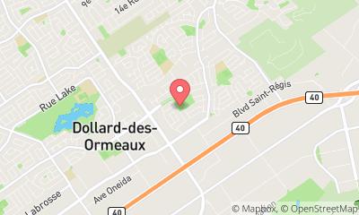 map, Montreal Barbarians Rugby Club