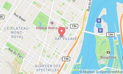 map, Armada Montréal RFC - Rugby Club