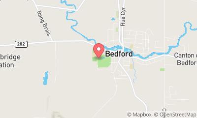 map, Curling De Bedford
