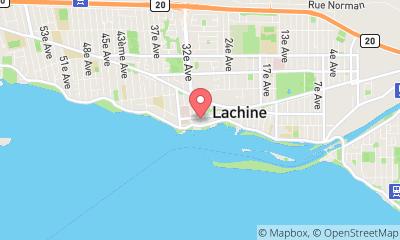 map, Karate Sports Dorval / Lachine