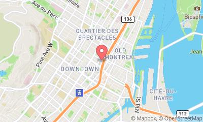 map, Square Victoria-OACI