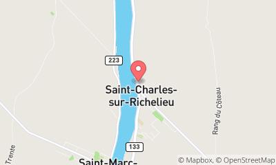 map, Traverse Saint-Marc-sur-Richelieu/Saint-Charles-sur-Richelieu