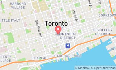 map, Shangri-La Hotel Toronto