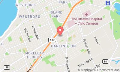 map, Travelodge by Wyndham Ottawa West