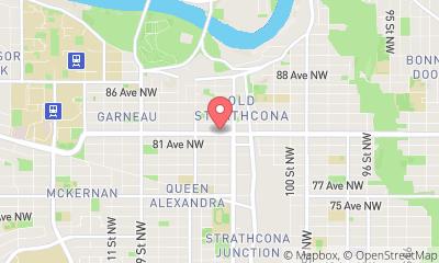 map, Metterra Hotel on Whyte