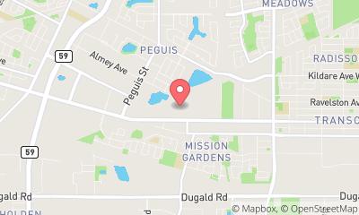 map, Canad Inns Destination Centre Club Regent Casino Hotel