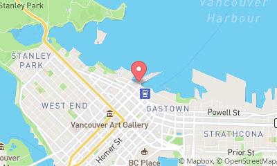 map, Pan Pacific Vancouver