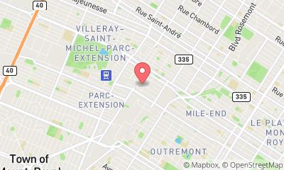 map, Brasserie BVM Inc