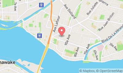 map, Labatt Brasserie Québec