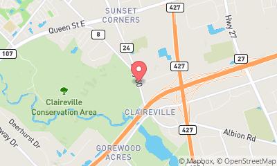 map, Claireville Conservation Area