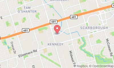 map, London School of Dance