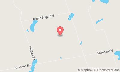 map, Trillium Ridge Sugarworks