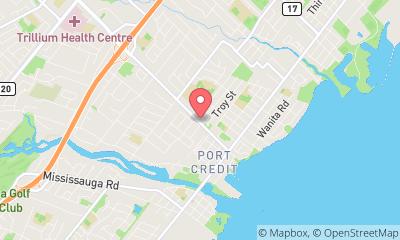 map, Mississauga Diving