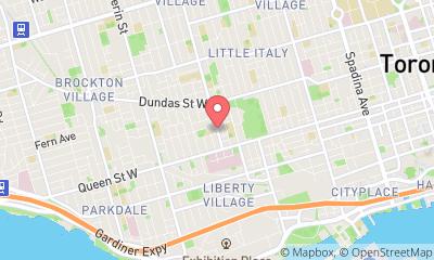 map, Burton Toronto Flagship Store