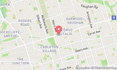 map, St Clair Travel Agency