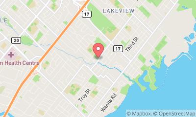 map, Lyndwood Park Baseball South Diamond
