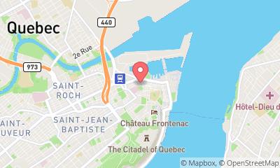 map, Lacerte Art Contemporain