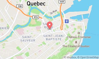 map, Théâtre La Bordée