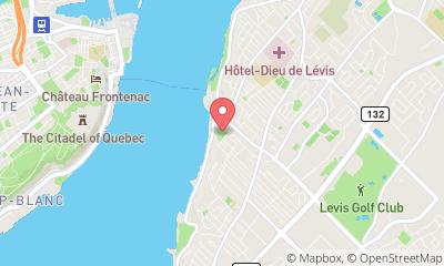 map, Terrasse du Chevalier-de-Lévis