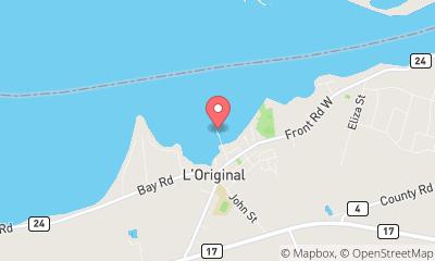 map, L'Orignal Marina de L'Orignal