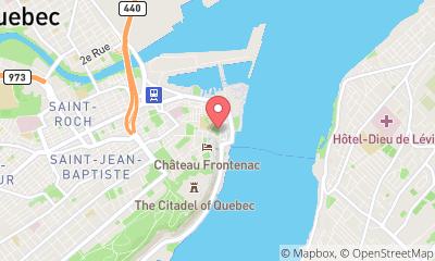 map, Montmorency Park National Historic Site