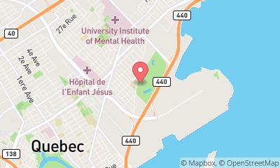 map, Domaine de Maizerets