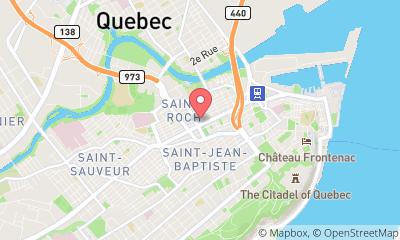 map, Céramic Café Studio Québec