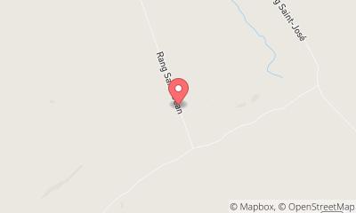 map, Verger biologique Saint-Sylvestre