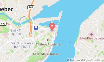 map, Hôtel Le Germain Québec