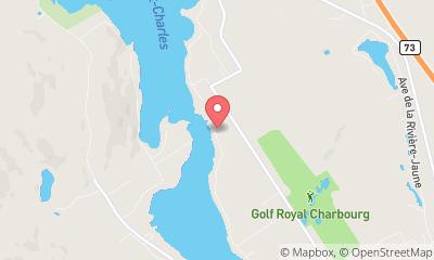 map, Le Domaine du Lac Saint Charles