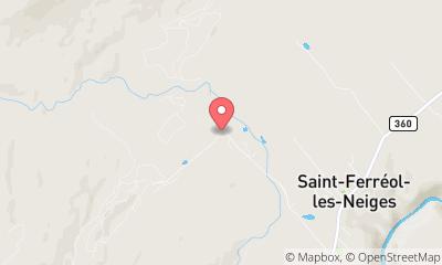 map, Camping Mont-Sainte-Anne