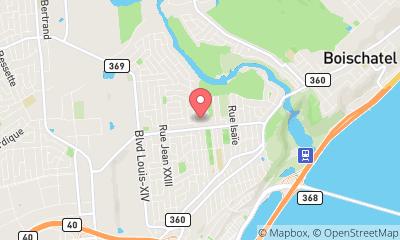 map, Club de tennis Beauport Est