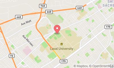 map, PEPS de l'Université Laval