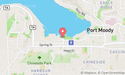 map, Inlet Rowing Club