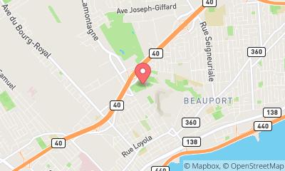 map, Centre sportif Marc-Simoneau