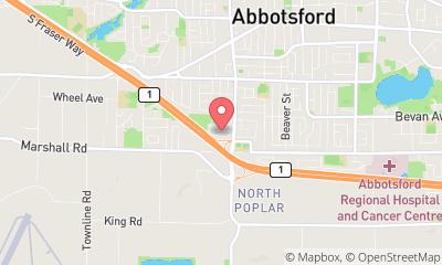 map, Abbotsford Rugby Football Club