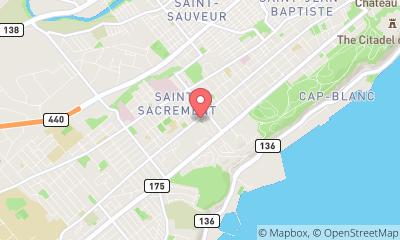 map, Bonspiel International-Quebec
