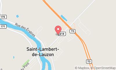 map, Club Voyages Fascination - Saint-Lambert