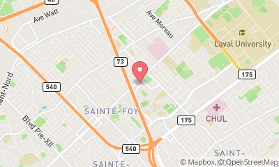 map, Orléans Express - Québec (Ste Foy)