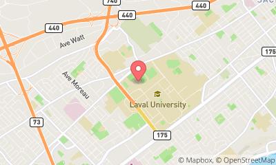 map, Stade Telus - Université Laval