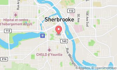 map, Village Kung-fu Sherbrooke