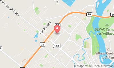 map, Cinema RGFM Drummondville