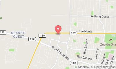 map, Cinéma Élysée - Granby